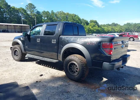 2014 Ford F150 Svt Raptor z USA, uszkodzony, nr VIN 1FTFW1R67EFA40344